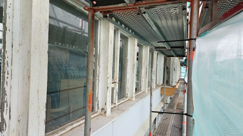 Restaurierung Fenster Türen Stellwerk